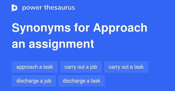 video assignment synonyms