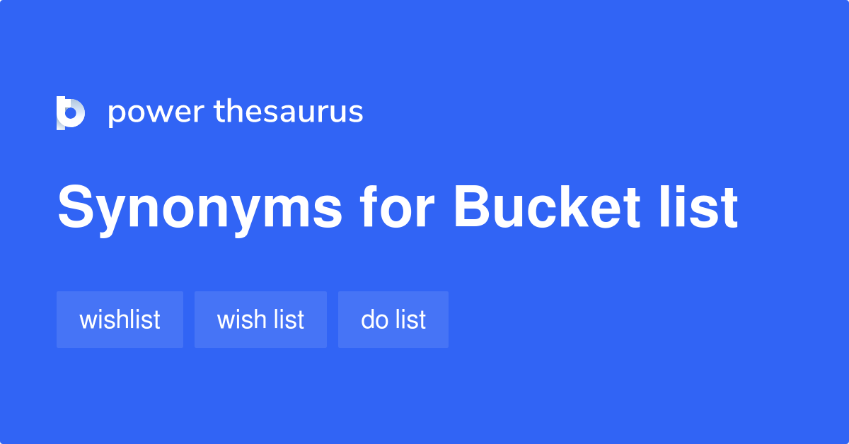 travel bucket list synonyms