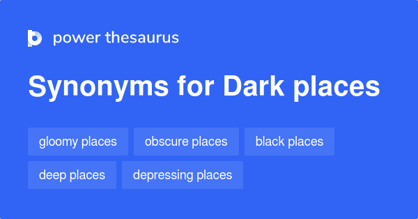 DARK SYNONYMS ANTONYMS visual data 6