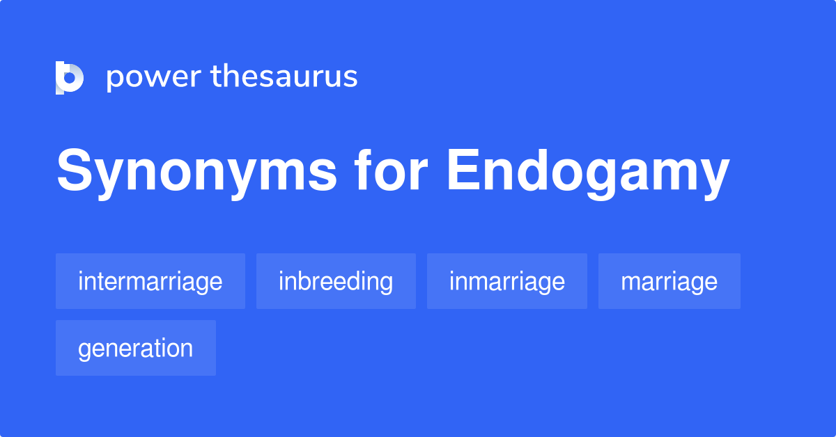 endogamy definition