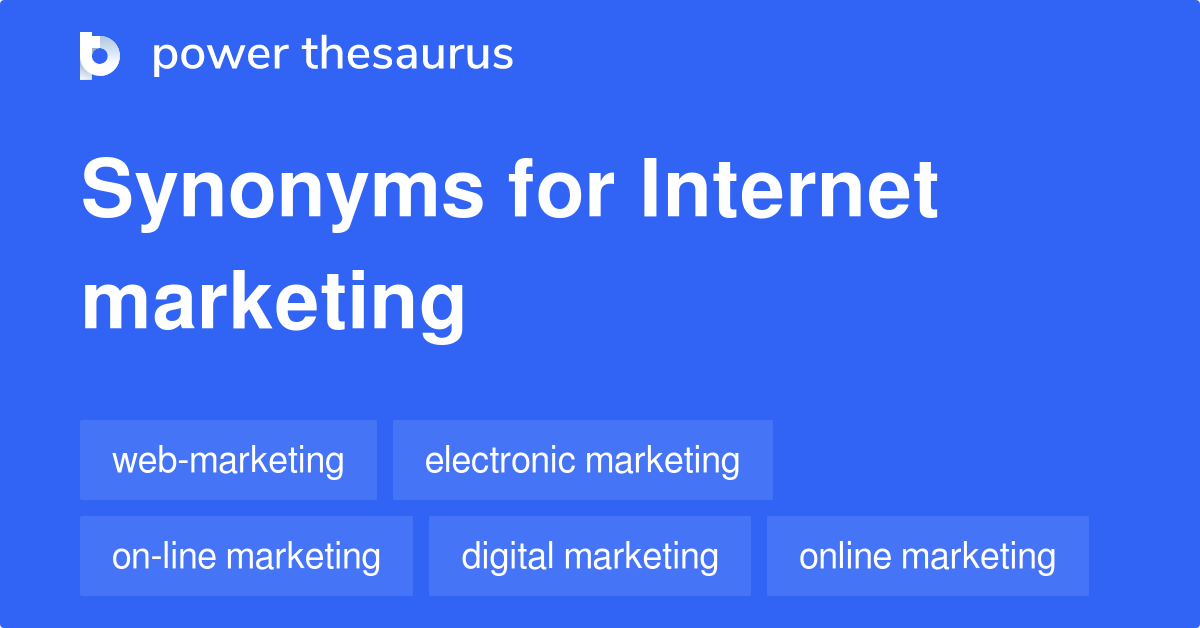 Marketing synonyms 74 Words and Phrases for Marketing