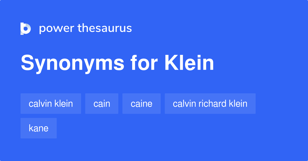 Klein synonyms 60 Words and Phrases for Klein