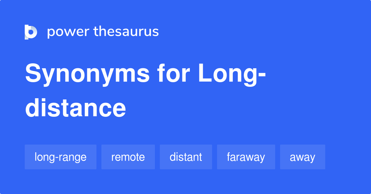 synonym of long distance travel
