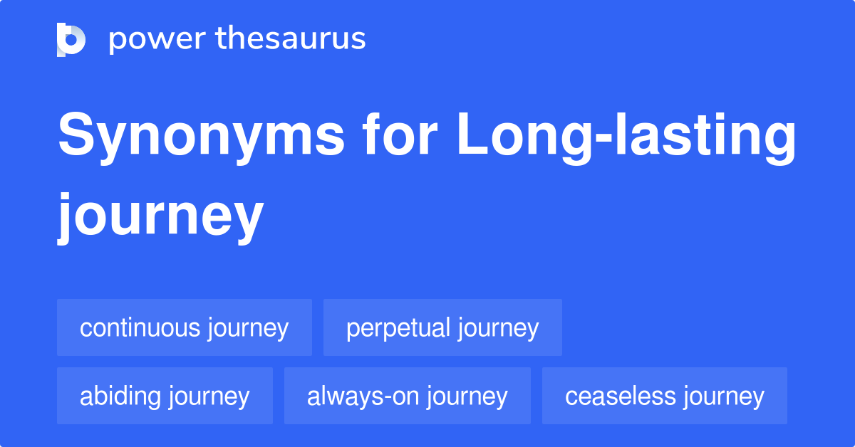 journey of a lifetime synonyms