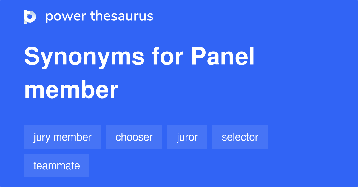 panel-member-synonyms-45-similar-words-phrases