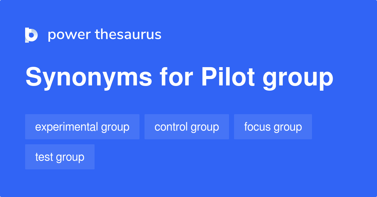 Control Group Synonyms