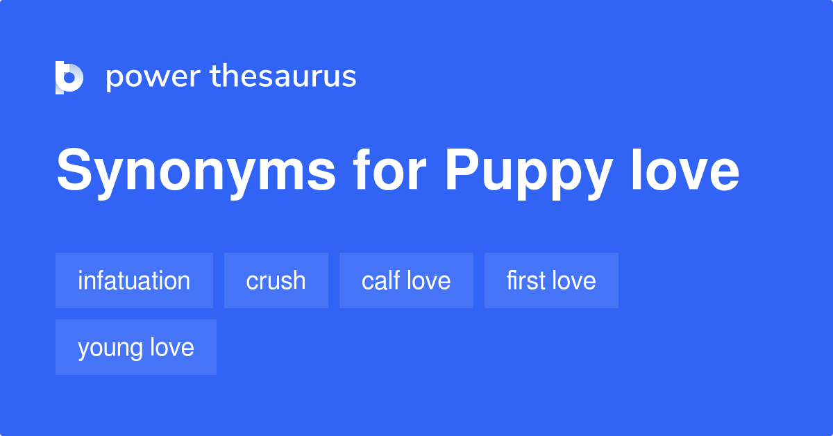 Puppy Love synonyms 522 Words and Phrases for Puppy Love