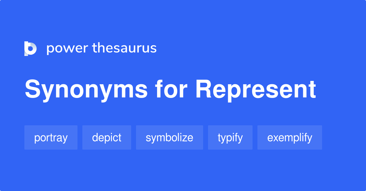 define representation synonyms
