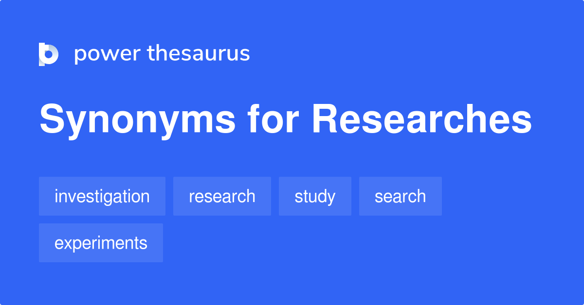 conducting a research synonym