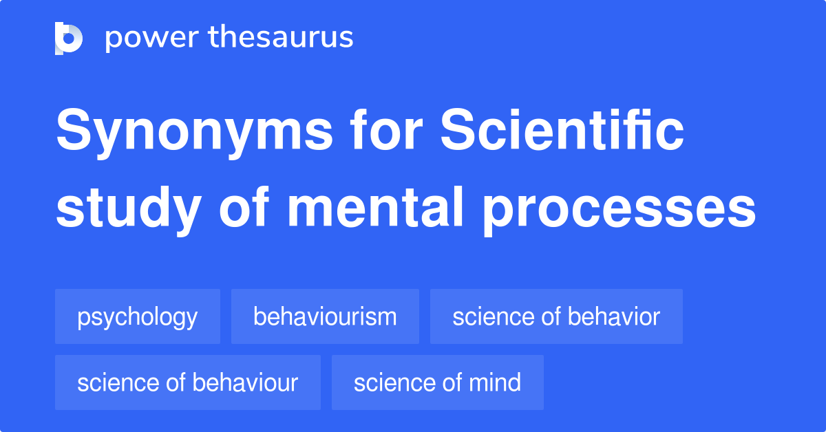 behavior and mental processes psychology