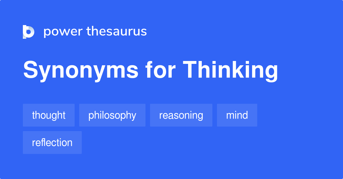 thinking synonym resume